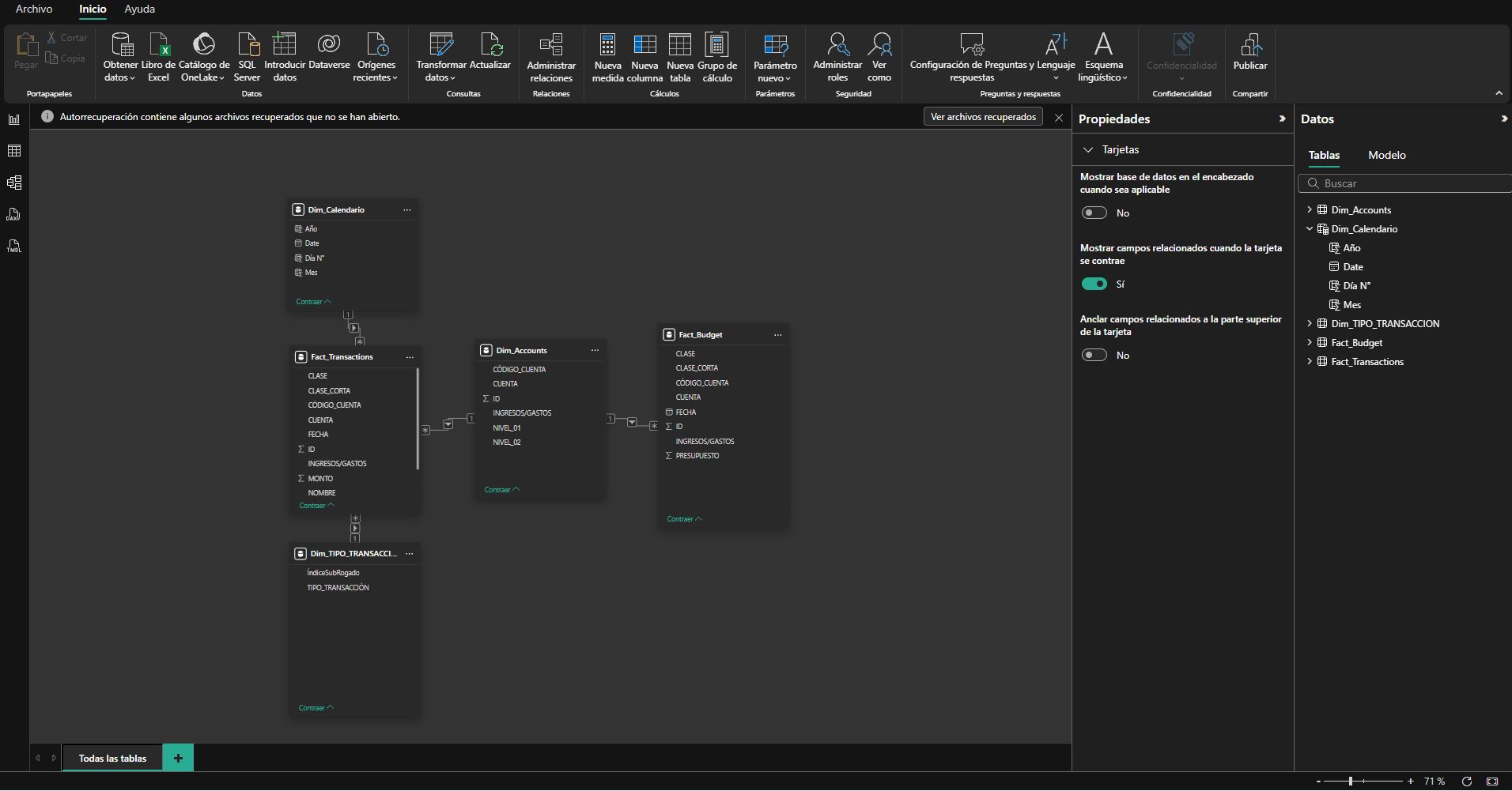 Relaciones en Power BI